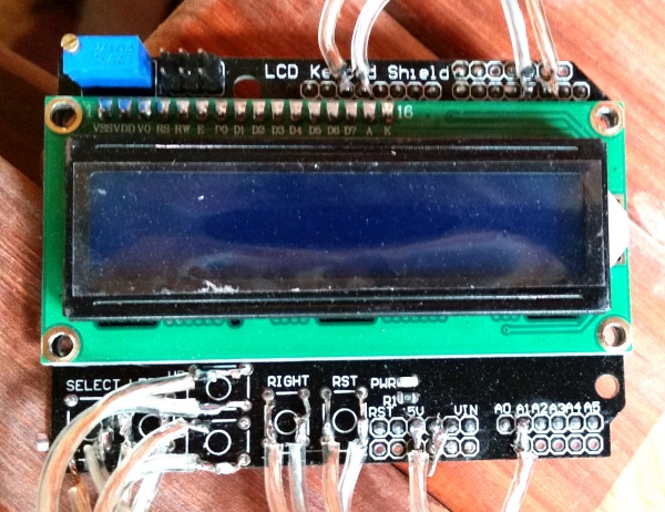 LCD Keypad Shield for Arduino