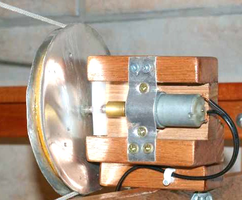 Original PV Lite Vibes motor setup